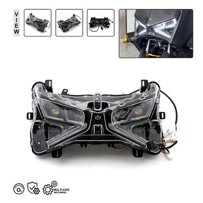 Motorcycle LED Headlight White Light For Yamaha XMAX X-MAX V3 300 400 2025 2026