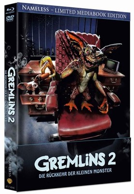 ''GREMLINS 2 - Rückkehr der kleinen Monster'' - ltd BLU RAY DVD MEDIABOOK Cover B