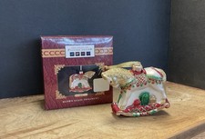 Painted Ponies: Noel Blown Glass Ornament, 4022984