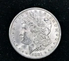 1881-CC Morgan Silver Dollar Great Condition Very Rare One !!!