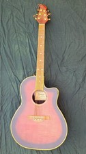 Tanglewood TMO-7NC 6-String Right-Handed Electro-Acoustic Guitar Red