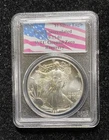 1987 Ground Zero Recovery WTC 9-11-01 American Silver Eagle PCGS Gem Unc
