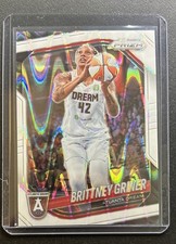 2025 Panini Prizm WNBA - Brittney Griner #46 White Seismic Prizm