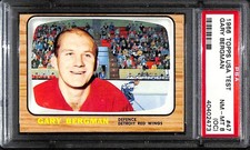 1966 Topps USA Test #47 Gary Bergman  PSA 8 OC NMMT C84782