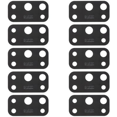 For OPPO Realme 7 Pro RMX2170 10pcs Back Camera Lens, For OPPO Realme 7 Pro