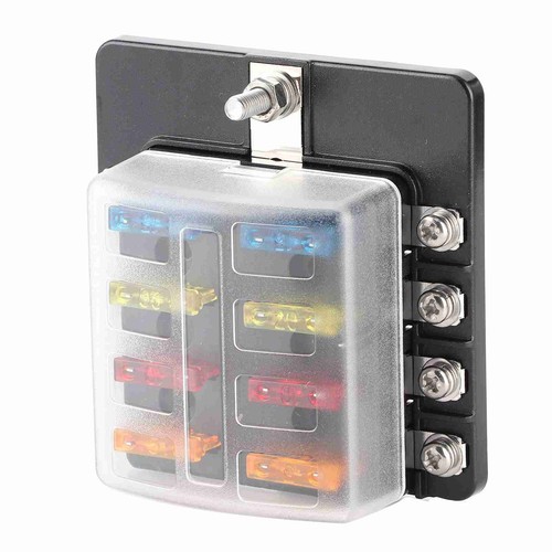 8-Way Screw Nut Terminal Box Block Holders With LED Indicator - Picture 10 of 21