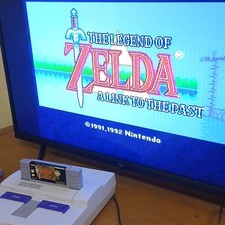 Nintendo The Legend of Zelda: A Link to the Past SNES (TESTED, WORKING) (REPO)