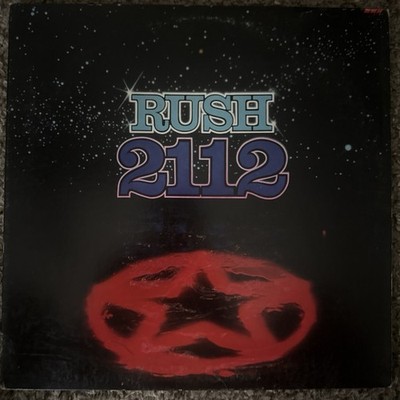 Rush 2112 Vinyl LP Record 1976 Mercury Records