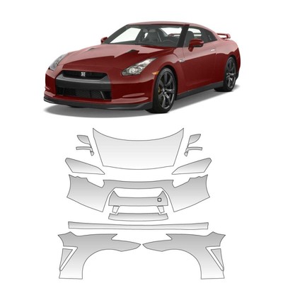 Vinilo PPF Parte Frontal Nissan Gtr 2008