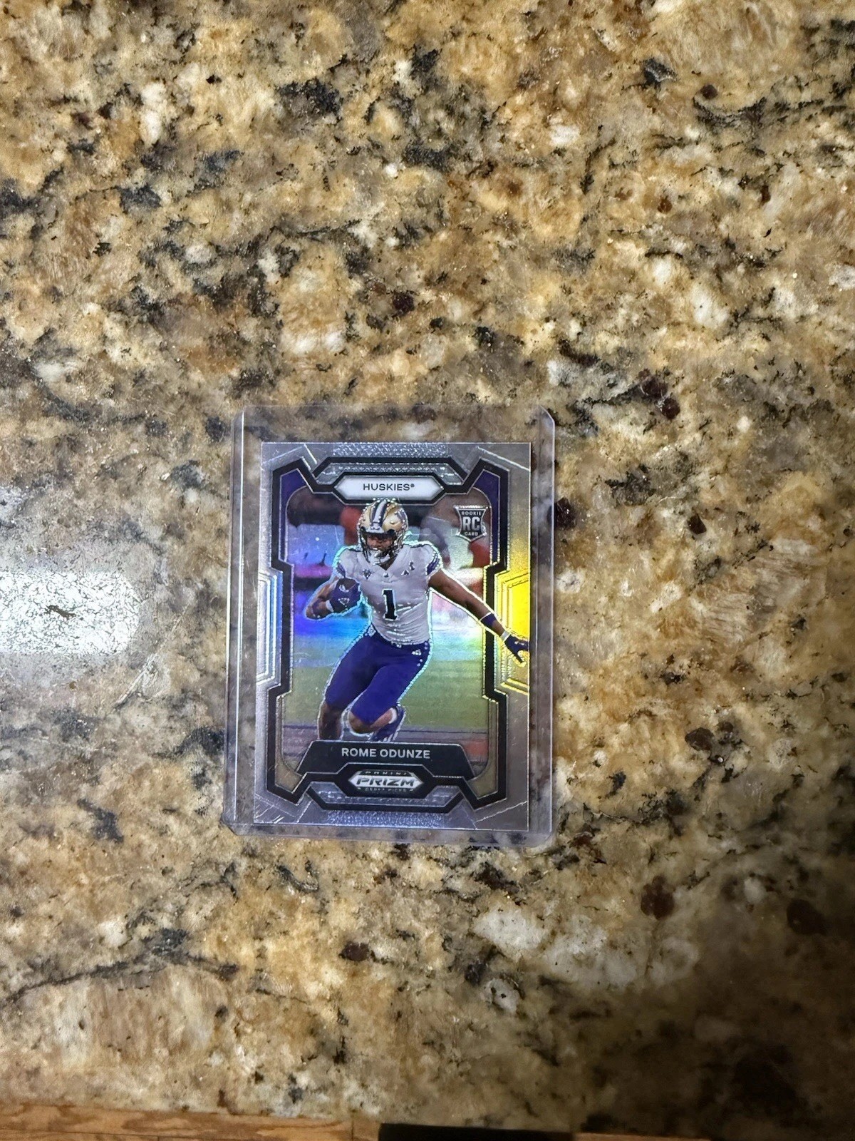 2024 Panini Prizm Draft Picks - Rome Odunze #111 Silver Prizm (RC)