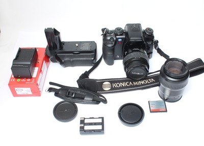 Konica Minolta Dynax 7D 6,1 MP mit 28-80+80-200+VC-7D. TOP! N.955