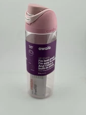 Owala Pink 24oz Tritan FreeSip Water Bottle New In Box