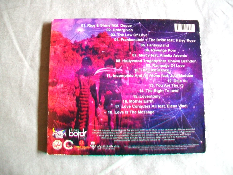 Evolution by Blood on the Dance Floor (CD, 2012, Dark Fantasy Records) - Image 2 of 4