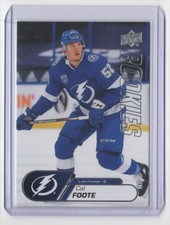2020-21 Upper Deck NHL Star Rookies Box Set Cal Foote Rookie Tampa Bay Lightning