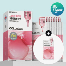 MEDIHEAL Collagen Essential Mask Sheet Core Firming 10ea Set (+1ea) korea