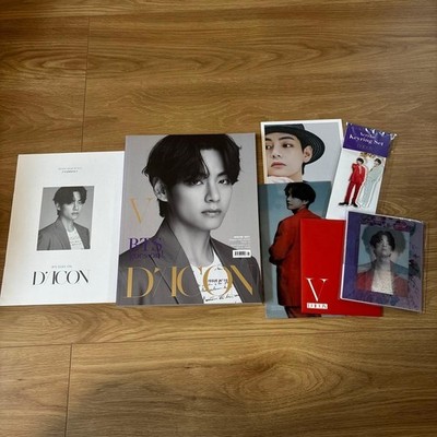D'ICON GOES ON Fotobuch BTS V Taehyun Taehyung mit japanischer Übersetzung
