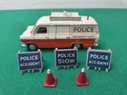 1:43 Vintage DINKY TOYS #287 Police Ford Transit Die-Cast Van Accident Unit