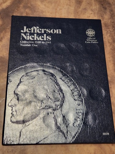 Whitman Jefferson Nickel 1938-1961 Coin Album No. 9009
