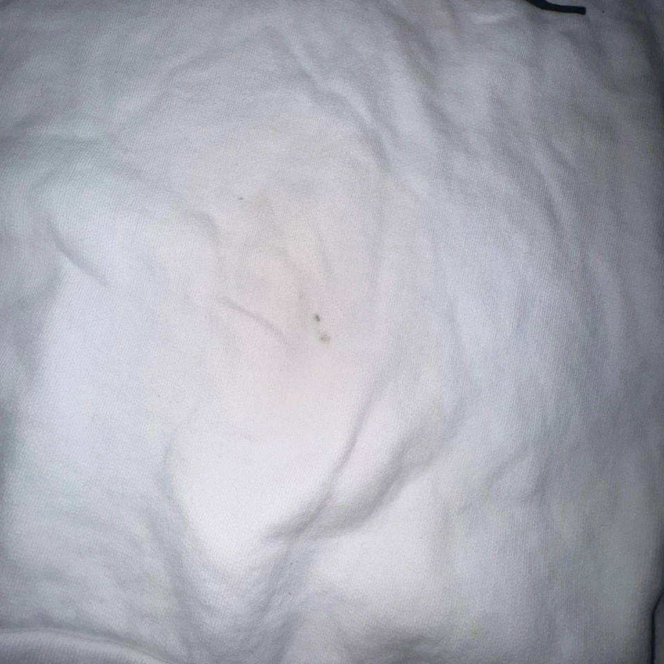 Sudadera De Colección Calvin Klein Jeans Blanca L Cuello Redondo Portugal CK Logo Años 90 Y2K Foto 3 de 4