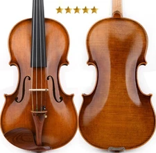 T31+ Pro Master Antique/Old Strad 1716 Copy Violin 4/4 European Wood Sweet Sound