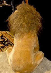 Beautiful Lion Plush Stuffed Animal Toy Realistic   16” Very Good Condition