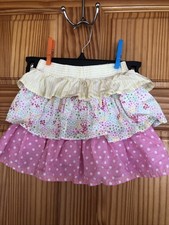 cute 3 ruffle skirt