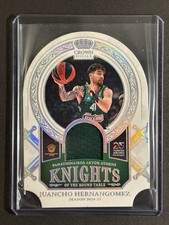 2024-25 Panini Crown Royale Juancho Hernangomez Knights of the Round Table Patch