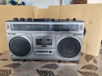 boombox ghettoblaster vintage Hitachi TRK-7340E Lire L'annonce - Photo 1/4