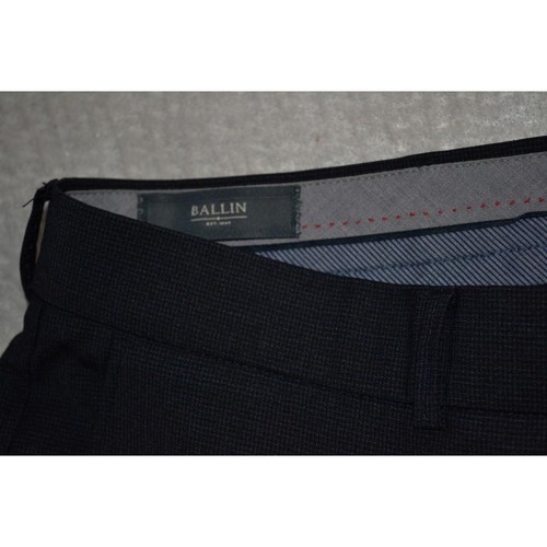 41155 Ballin Dress Pants Gray Wool Polyester Blend Size 36 X 29 Mens - Picture 6 of 8
