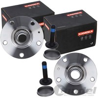 2X Kamoka RADLAGER-SATZ Hinten Passend FÜR Audi A3 Q2 Seat Altea Ateca Leon