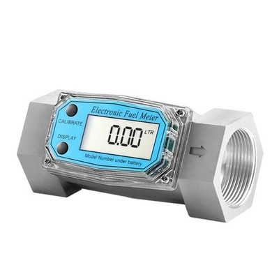 Turbo Flow Meter Stainless Steel Digital Display Meter Liquid Electronic