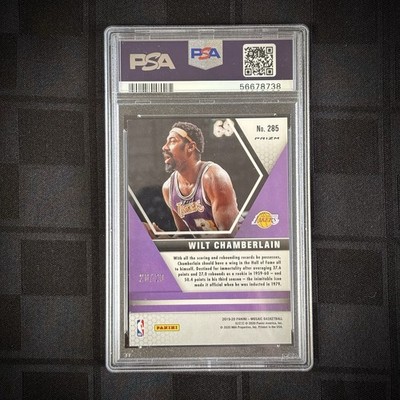 2019-20 Panini Mosaic Wilt Chamberlain #285 Fast Break Pink /20