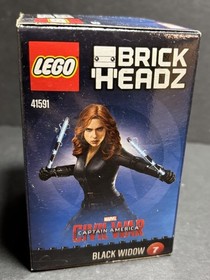 LEGO 41591 Black Widow - BrickHeadz - Marvel Super Heroes - 2017 - NIB