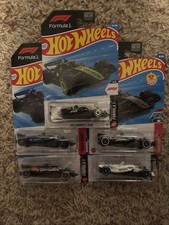 Hot Wheels Formula 1 Lot of 5: McLaren,Mercedes-AMG, Williams Kick