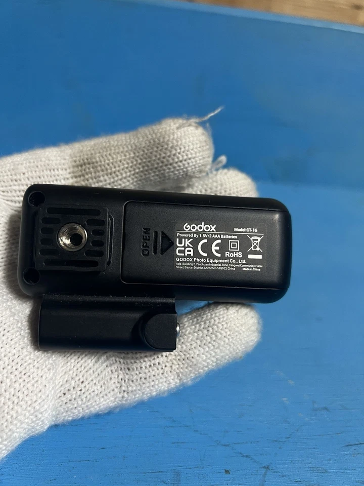 Godox CT-16 Cámara Inalámbrica Radio Flash Disparador Transmisor Receptor SOLO 1 PC Foto 2 de 3
