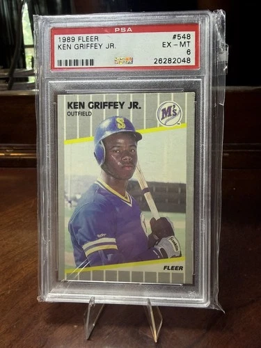 1989 Fleer - Ken Griffey Jr #548 (RC)