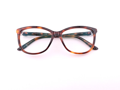 Cartier Eyeglasses, Frames Only, CT0129O 006 Brown Havana, 55-15-140, Italy
