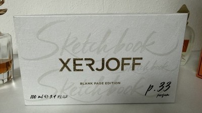 Xerjoff Sketchbook Collection P.33 Blank Page Edition EDP 100ml