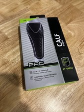 P-TEX Pro Calf Sleeve TEXC200 Large Kinetic Paneling Thermal Compression Black