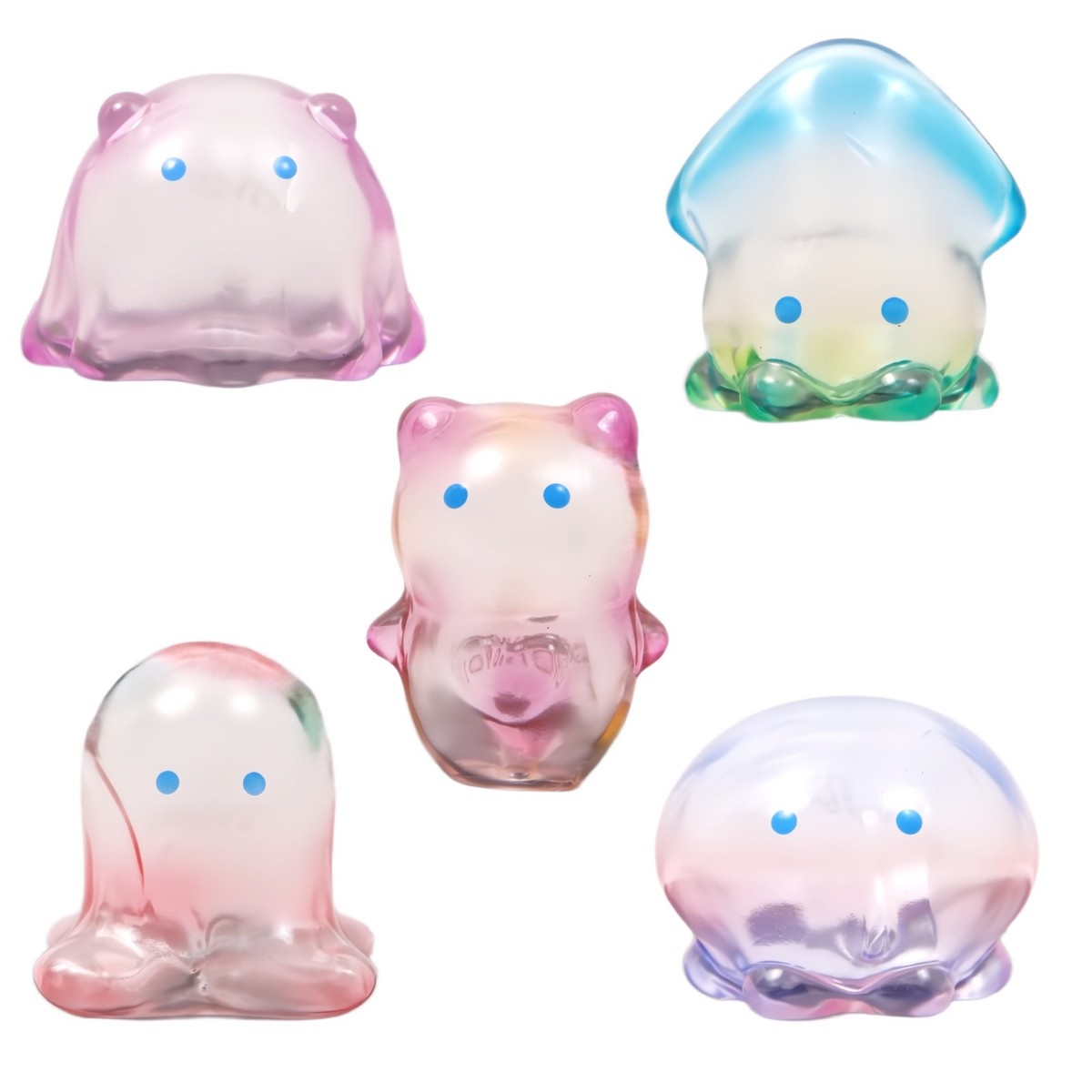 Qualia Gashapon Umi no Ikimono Soft Vinyl Mini Figure Random Japan