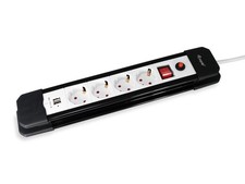  Equip Steckdosenleiste 4-fach Schuko 1,5m mit 2xUS  UK IMPORT ACC NEW