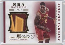 2013 National Treasures NBA Rookie Materials Prime 10/25 Anthony Bennett #13 9u7