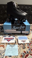 SURE-GRIP INTERNATIONAL FAME ROLLER SKATES w/ BOX Men  s size 10 EUC
