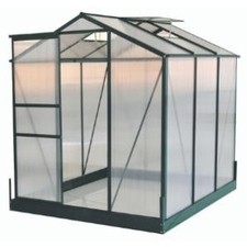 Serra a 3 Sezioni in Alluminio Verde con Base