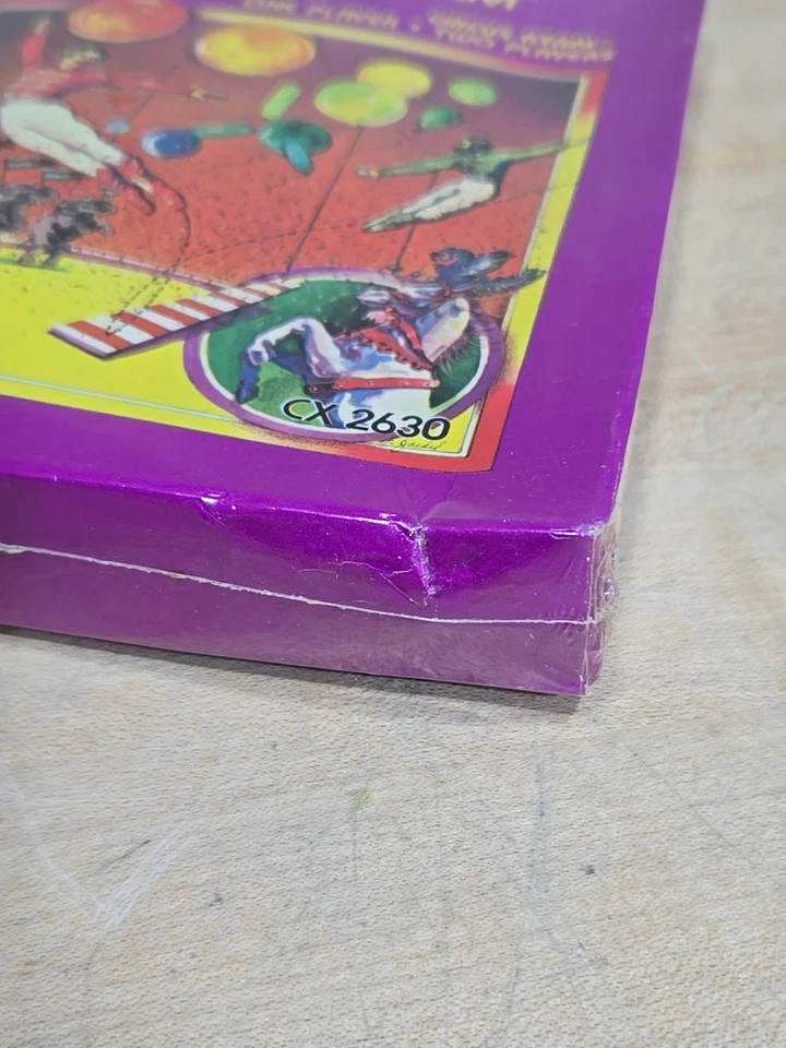 Vintage Circus Atari - Atari 2600/7800 Game Sealed NEW CX2630 Hang Tag (Damaged) - Image 2 of 4