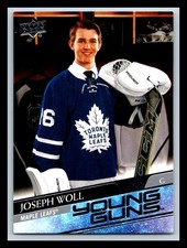 2020-21 UD Series 1 Young Guns #208 Joseph Woll Rc