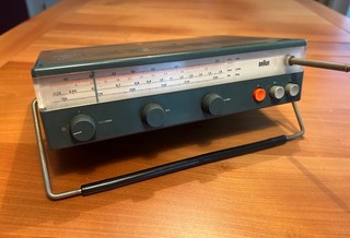 Braun Transistorradio T52 – Dieter Rams defekt für Sammler und Bastler