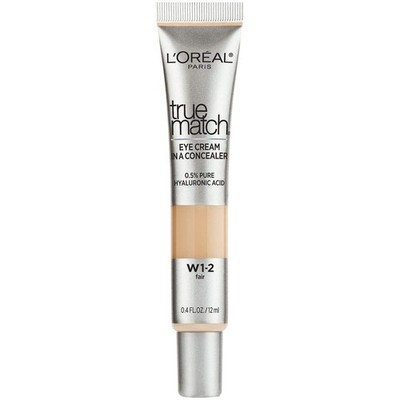 L'Oréal Paris True Match Eye Cream In A 1 stück (1er Pack), W1-2 Fair
