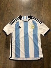 Adidas Argentina Youth Soccer Jersey 13-14Y Home Jersey Aeroready
