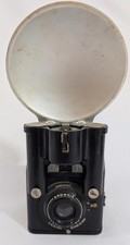 Vintage Kodak Brownie Flash Six-20 Box Camera with Flasholder Attachment - As-Is